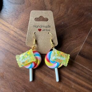 Colorful Lollipop Earrings
